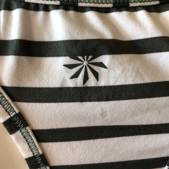 Athleta Tank, Black & white striped, size s - Picture 2 of 8